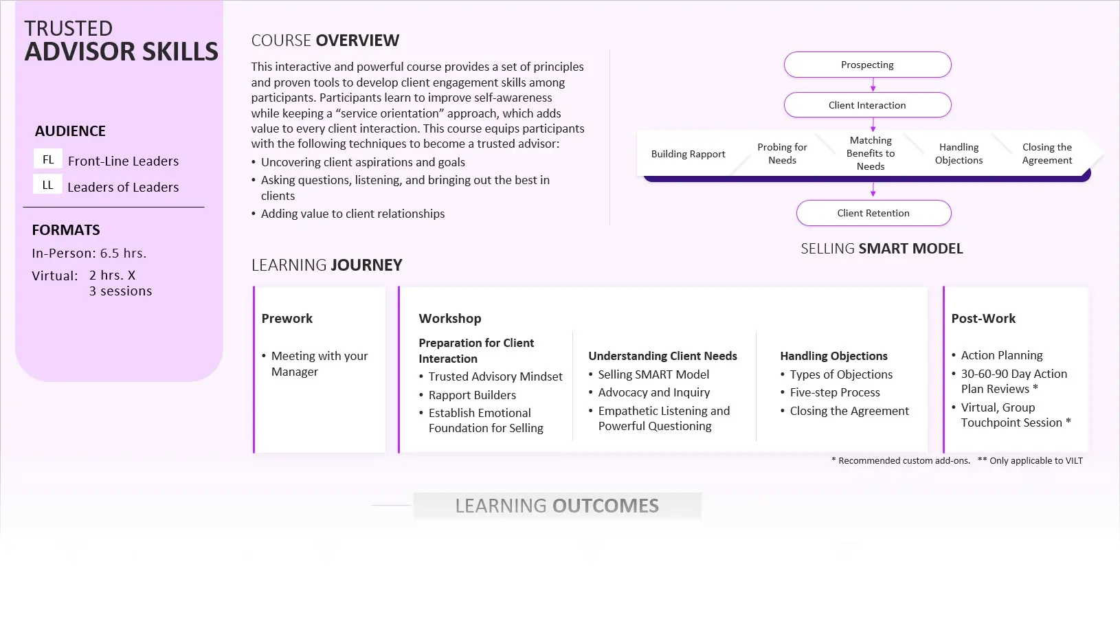 Tursted Advisor Skills