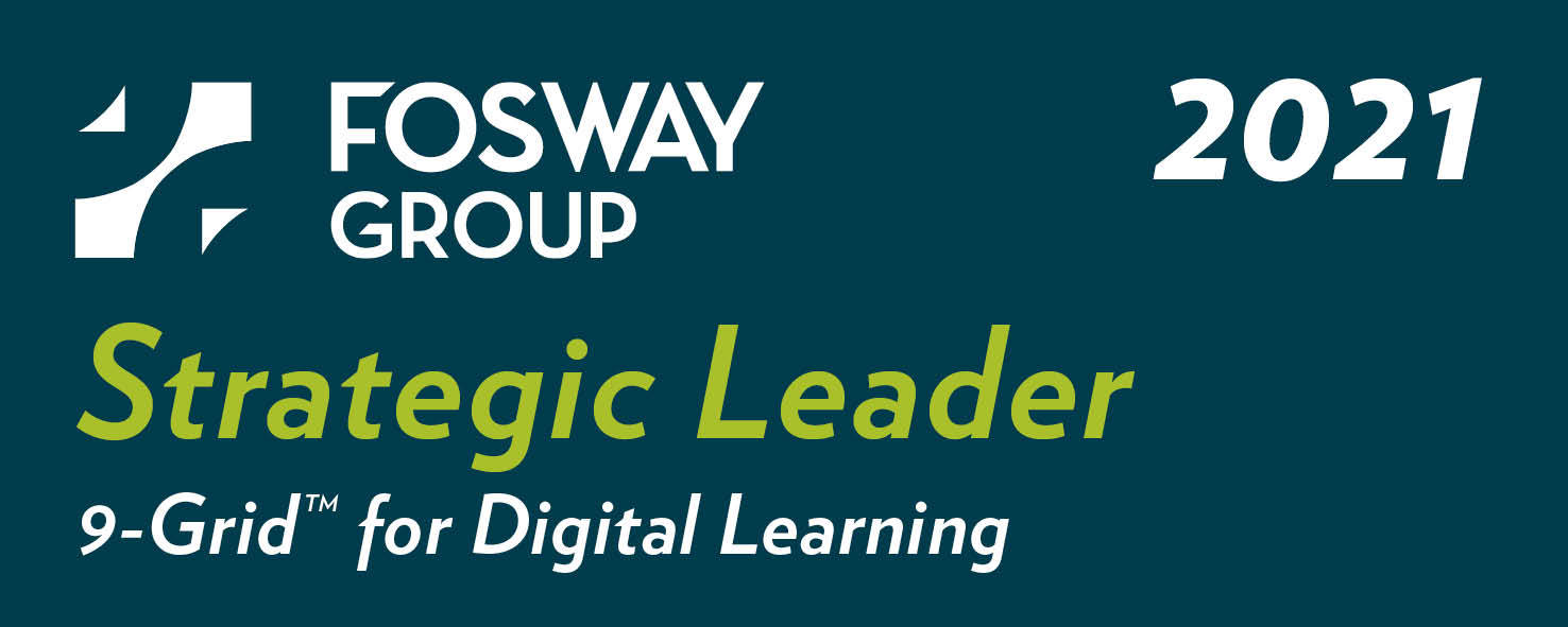 Leader on Fosway 9-Grid™ for Digital Learning 2021