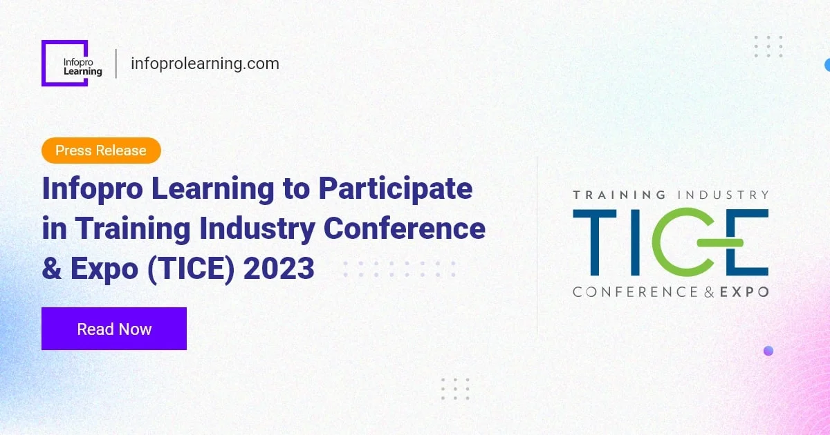 Infopro Learning's Attendance at Training Industry Conference & Expo