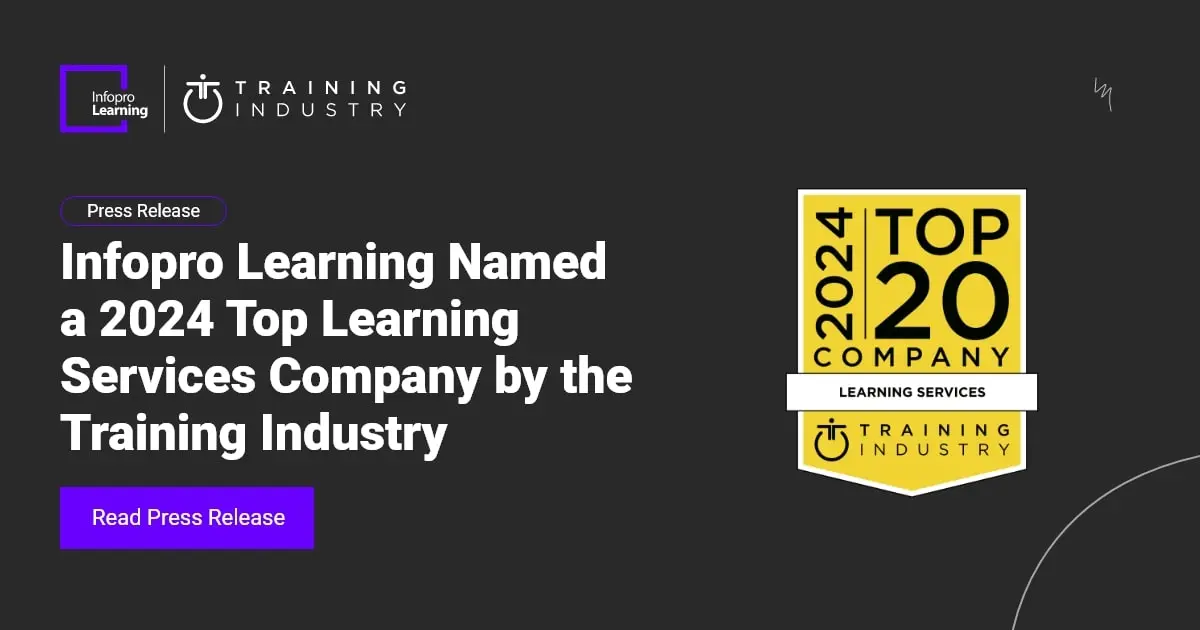 Infopro Learning Named a 2024 Top Learning Services Company by the ...